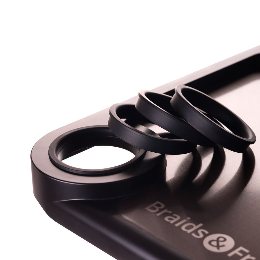 Silicone Ring Set • Black